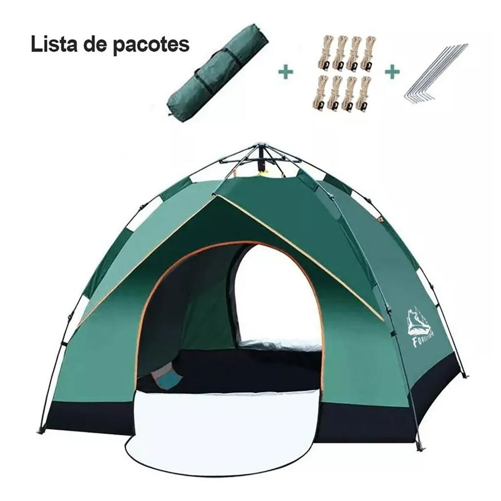 Barraca Camping 2/3 Pessoas Acampamento Automatica Forestdog