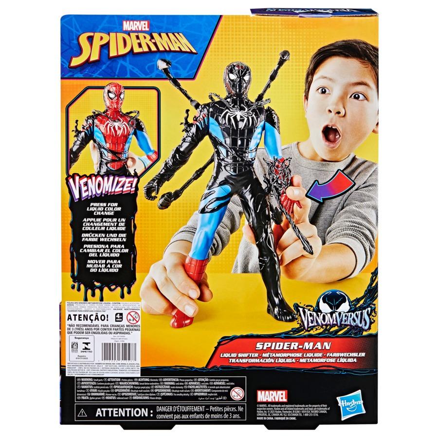 Boneco Marvel Homem Aranha Venomversus Metamorfose Liquida- Hasbro G0728