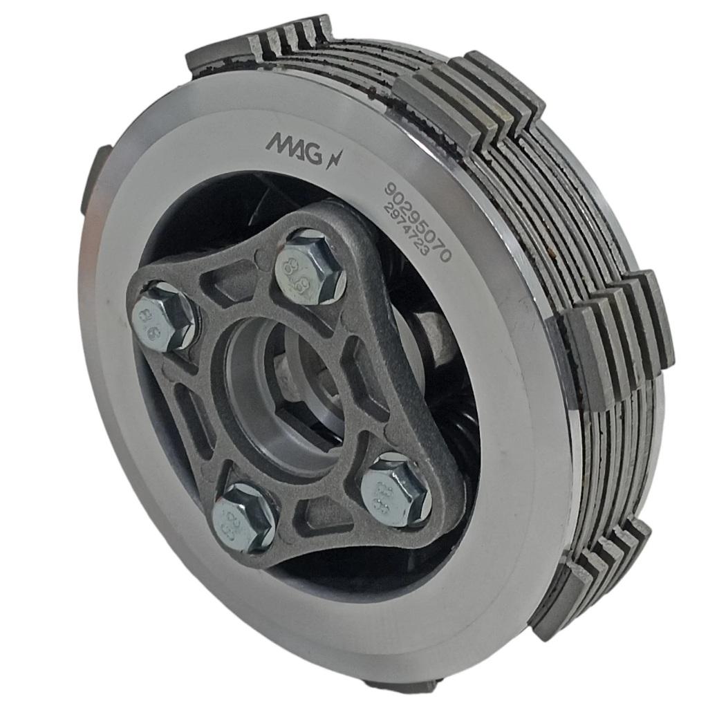 Kit Embreagem Moto Honda Cg 125 Titan/fan/cargo Ate 2008 Xlr 125 Nxr 125 Bros Magnetron Completo