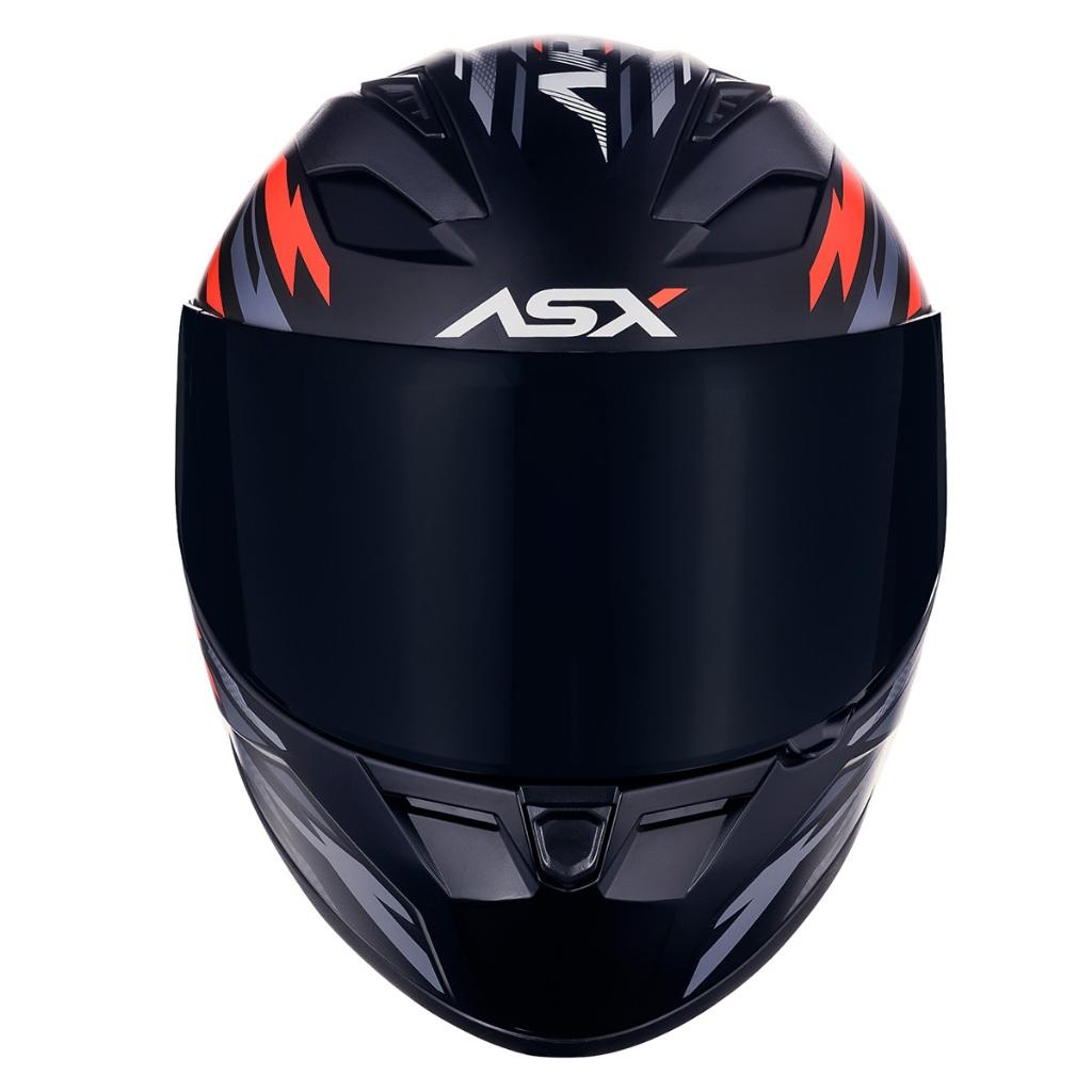 Capacete Asx City Grafite Arrow Brilho