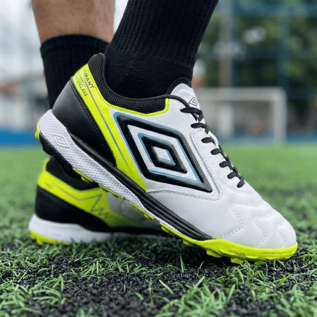 Chuteira Society Umbro Adamant Master Class PRO Bump Original Conforto Grip Alta Performance
