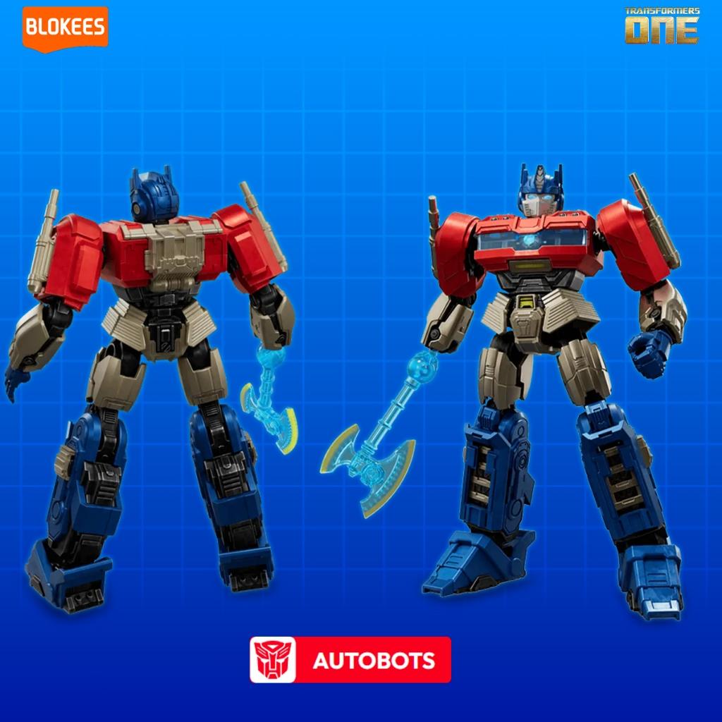 Blokees Transformers Classic 11 Optimus Prime Boneco Articulado Colecionável Model Kit