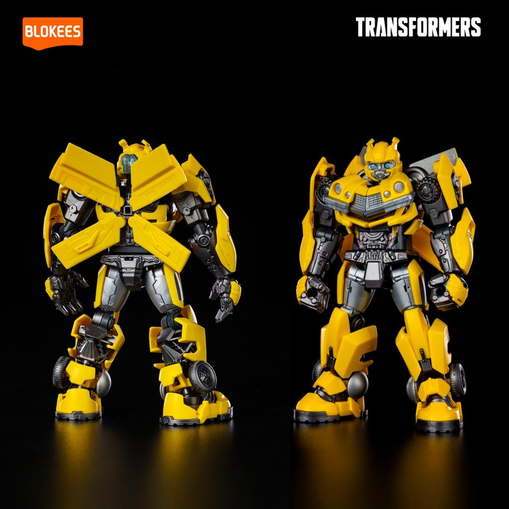 Boneco Articulado Montável Blokees Transformers Classic Class Bumblebee 02 Colecionável Model Kit