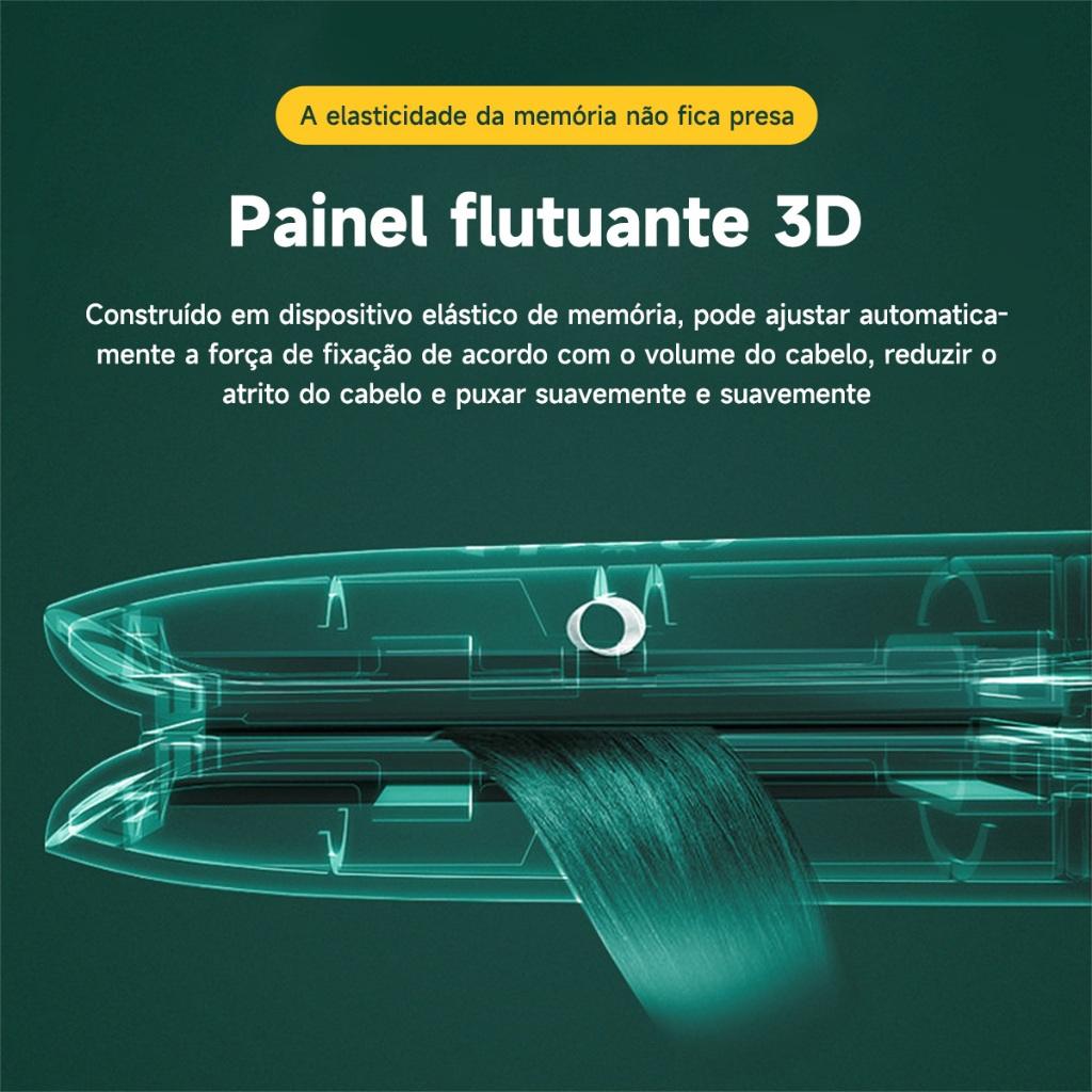 Maimeite Prancha Alisadora De Cabelo 2 Em 1 Com Função De Modelador De Cachos S8600