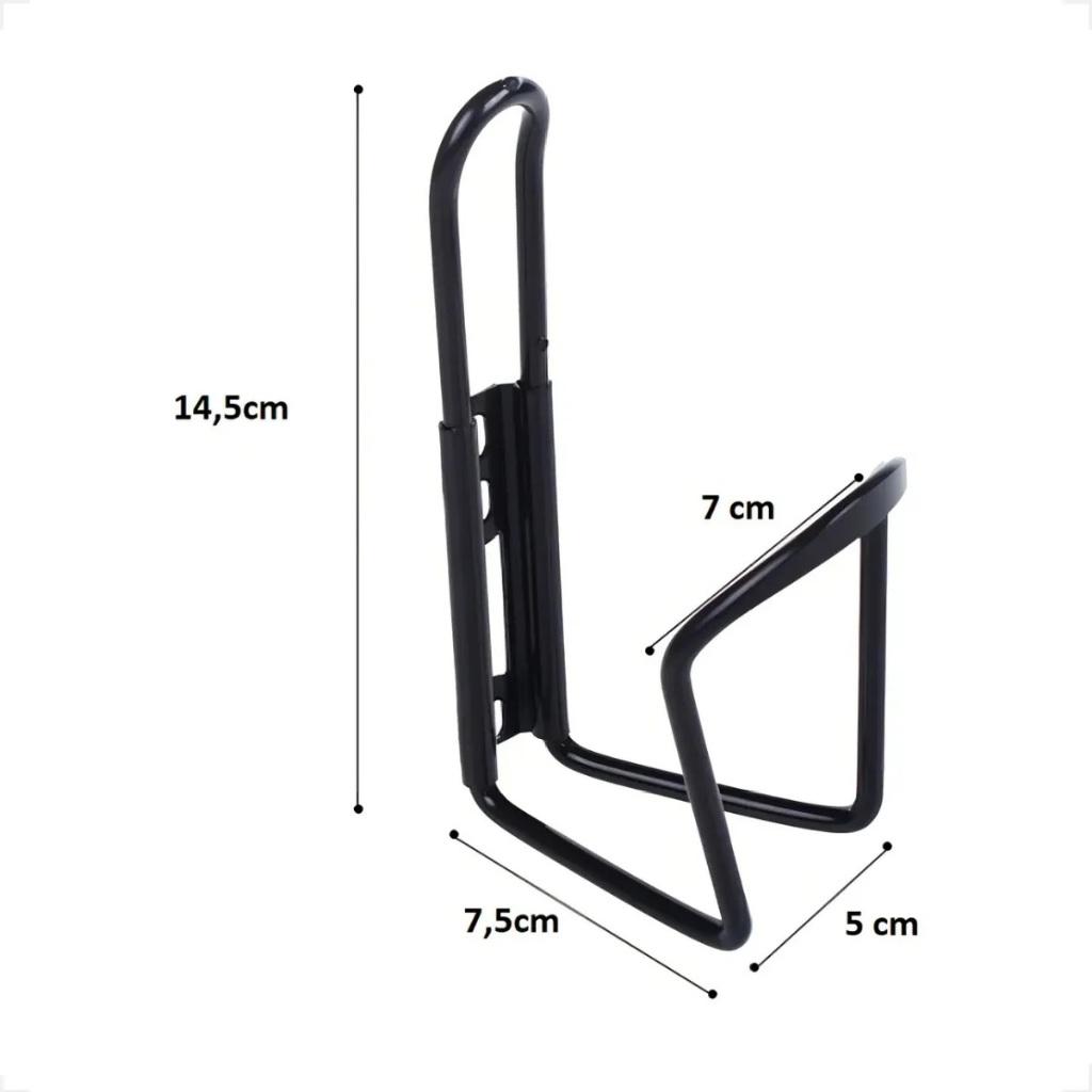 Kit 2 Suporte Aluminio Caramanhola Garrafa Squeeze Bike Mtb