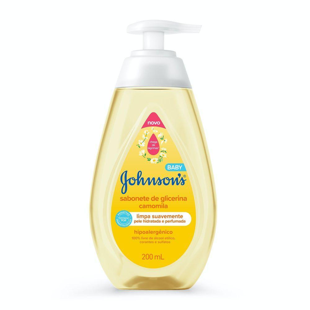 Sabonete Líquido Johnson S Baby Glicerina Camomila 200ml