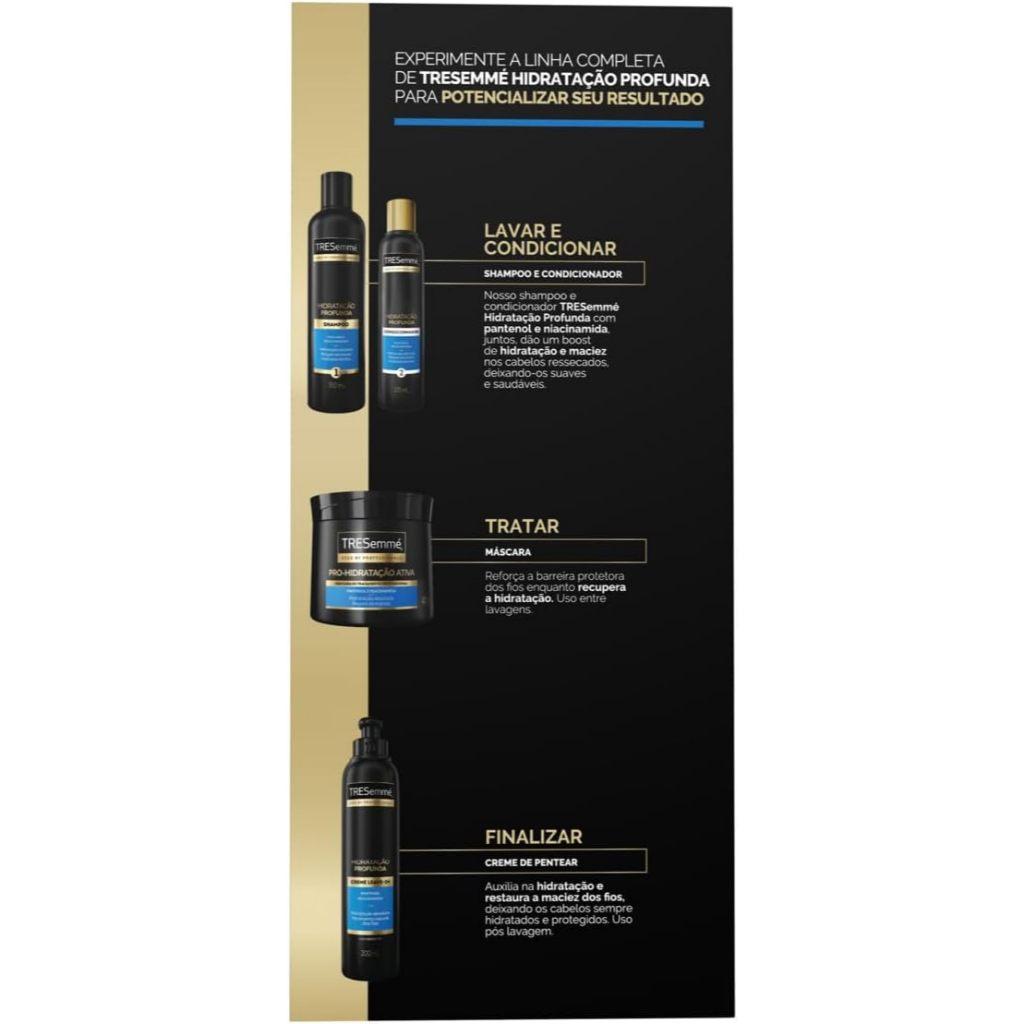 Kit Tresemmé Hidratação Profunda Shampoo 350ml + Condicionador 175ml