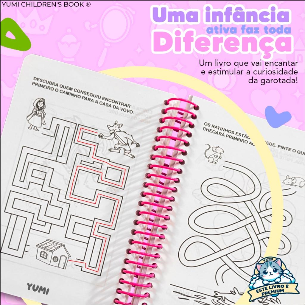 Coleção Livro Infantil 365 Desenhos Atividades Em Espiral Meninos Bíblicos Criança Colorir