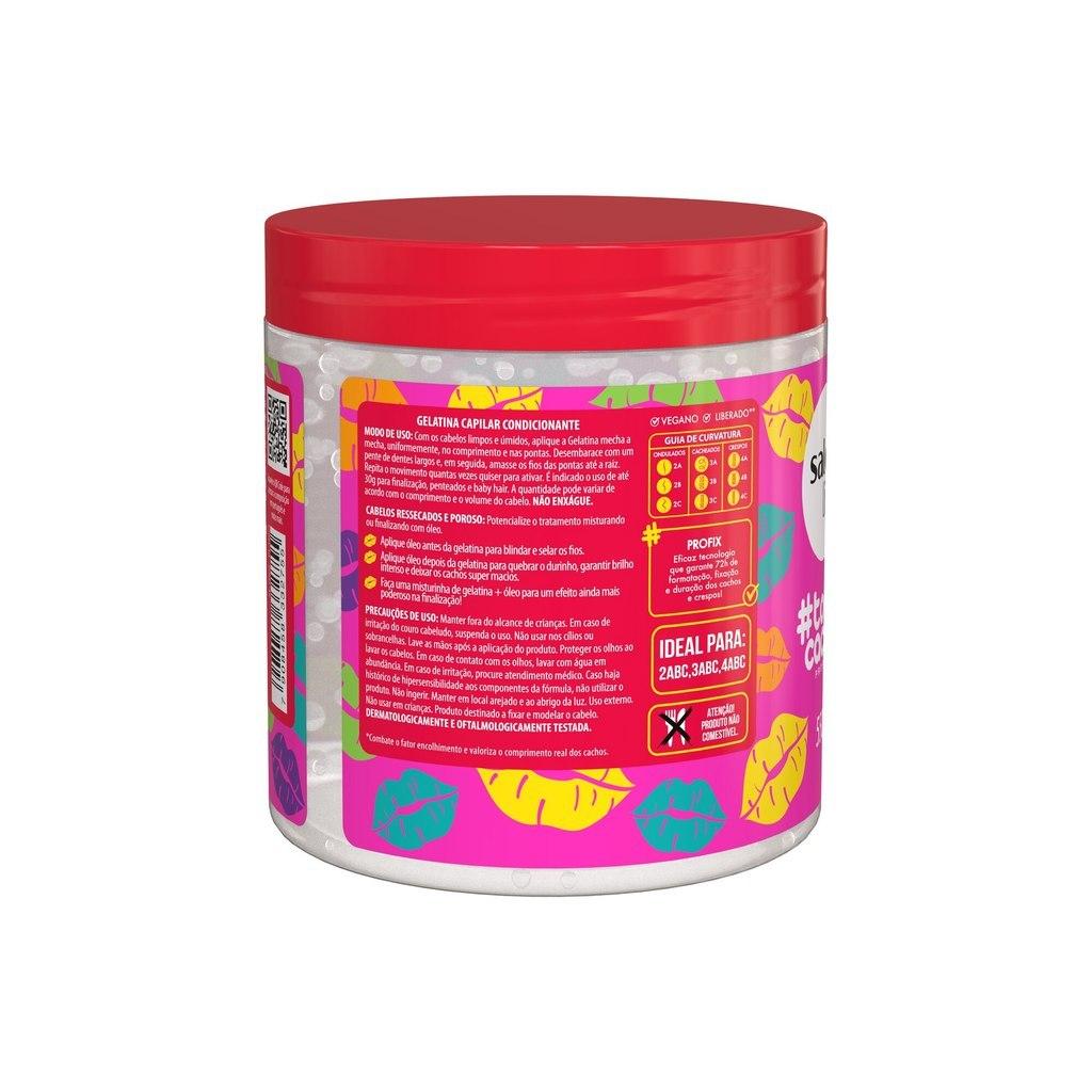 Kit Creme Para Pentear E Gelatina #todecacho Cachos Ostentação