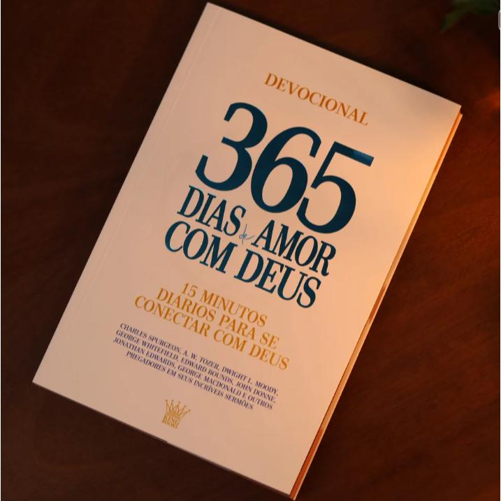 Livro 365 Dias De Amor Com Deus Devocional