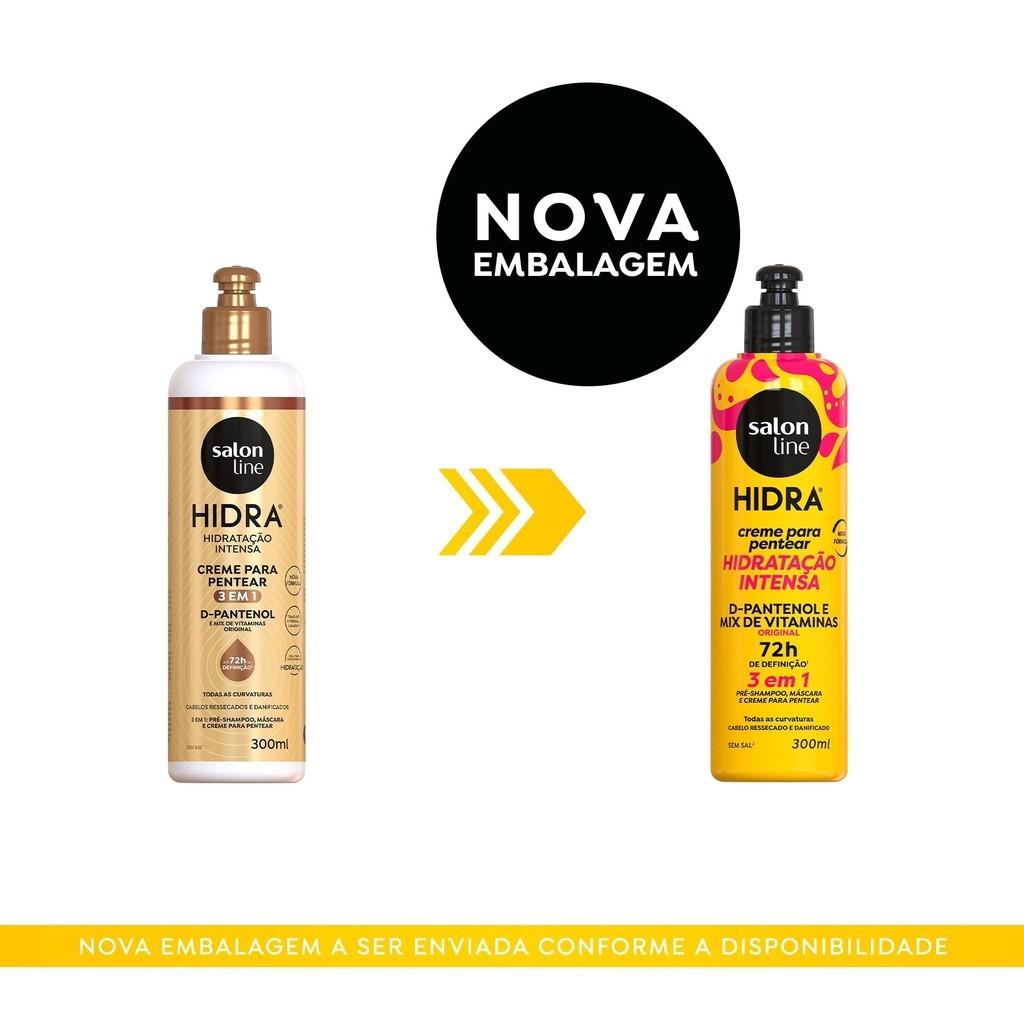Kit Hidratação Intensa Com Hidra D-pantenol