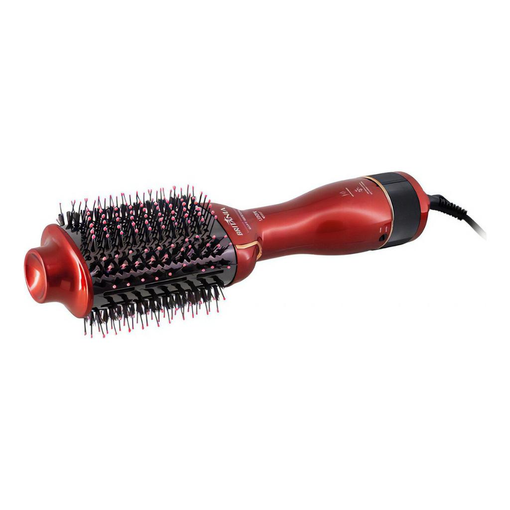 Escova Secadora Britânia Soft 4 Em 1 Bes12 Luz Infrared 1300w Vermelha Bivolt