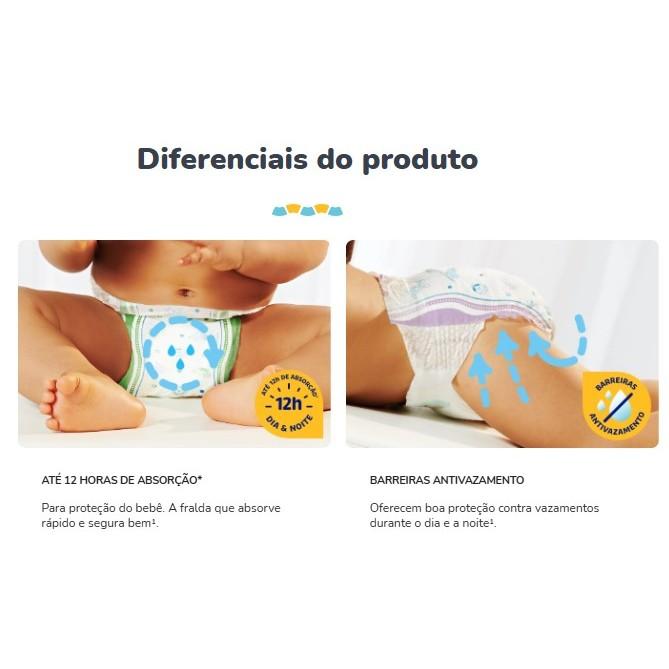 Fralda Descartável Turma Da Mônica Tamanho G - 4 Pacotes Com 44 Fraldas - Total 176 Tiras