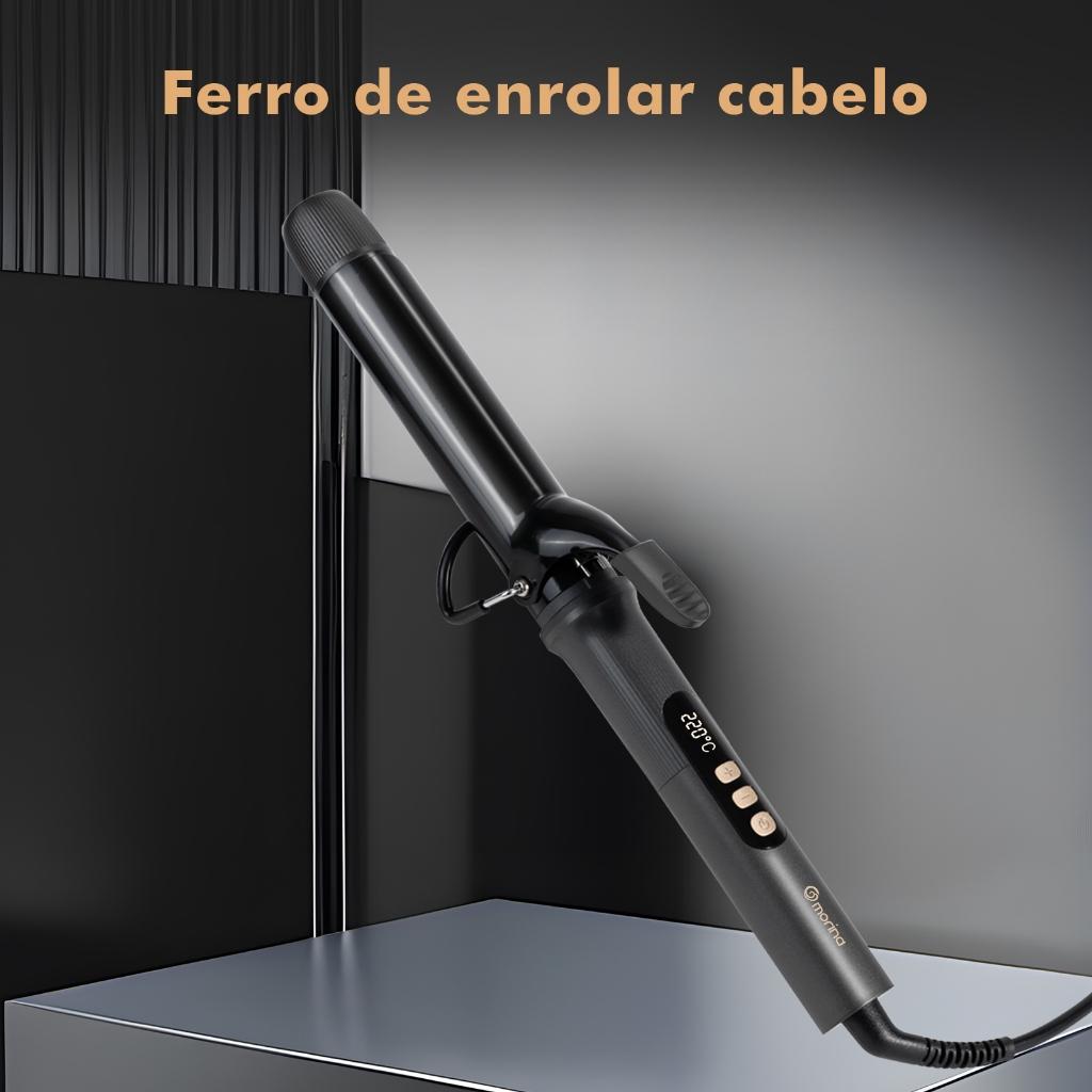 Morina Modelador De Cachos Giro Automático 32mm Profissional Rapido Aquecimento Bivolt