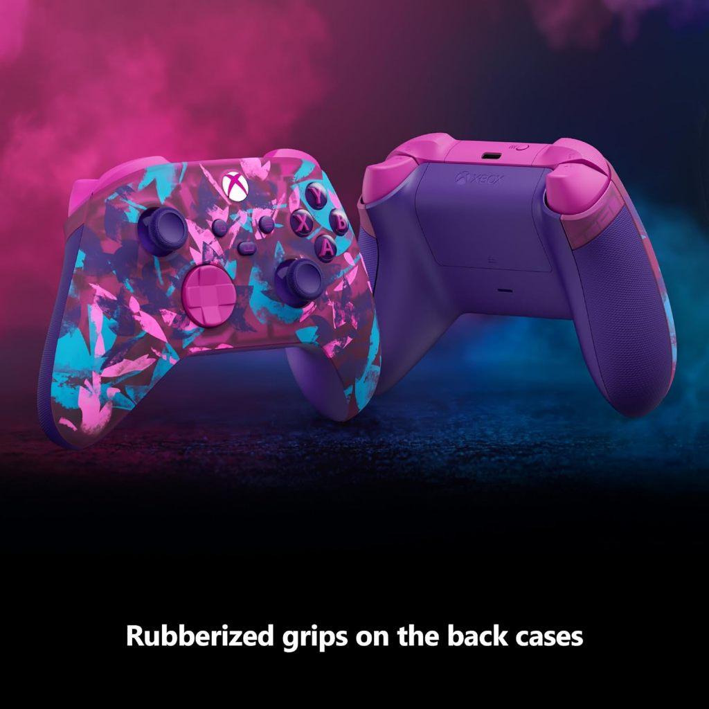 Controle Sem Fio Microsoft Xbox Wireless Series X S Heart Breaker Edição Especial Roxo