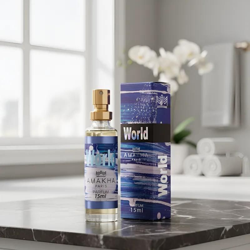 Deo Colônia Feminino World 15ml - Amakha Paris
