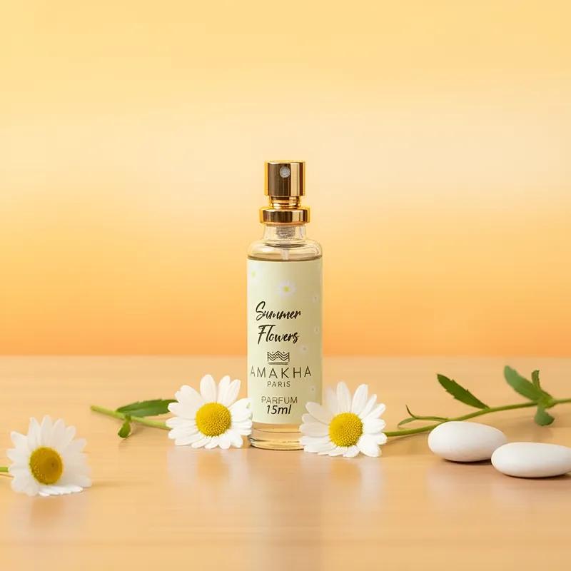 Deo Colônia Feminino Summer Flowers 15ml - Amakha Paris