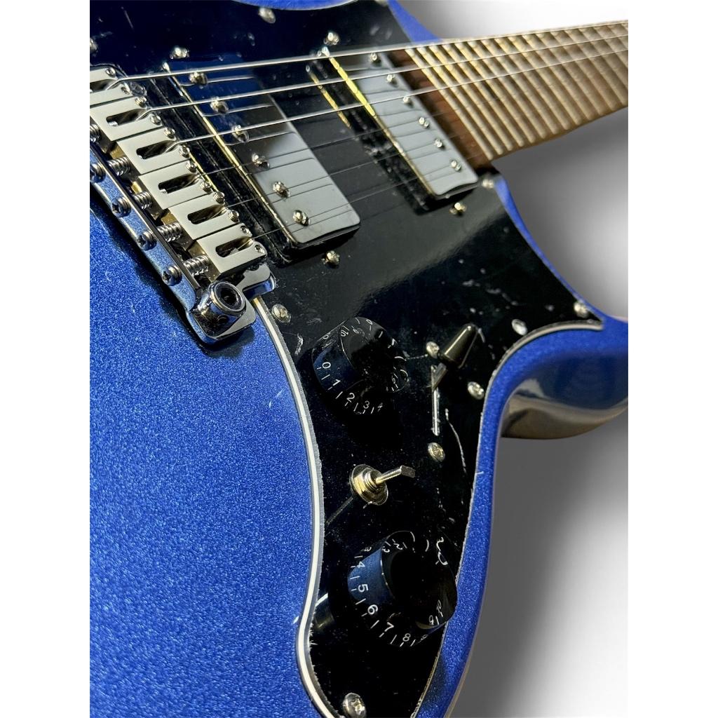 Guitarra Seven Sgt-277 Hh Mod Prs Traste Inox Blue C/bag