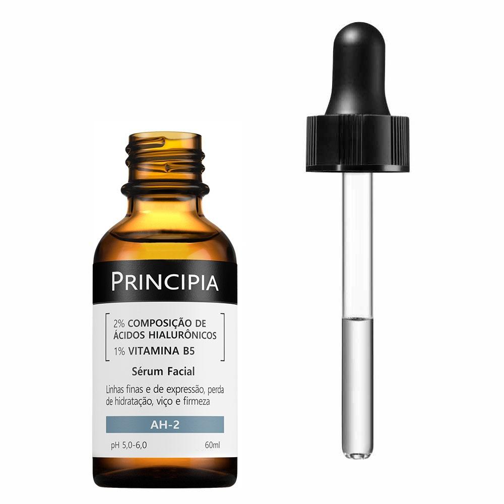 Sérum 2 Ácidos Hialurônicos + Vitamina B5 Principia Skincare Ah-2- Hidratante Antissinais Com 60ml-tamanho Grande Ah-02