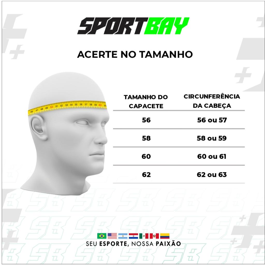Capacete PRO Tork Modelo R8 Fechado Urbano Masculino E Feminino