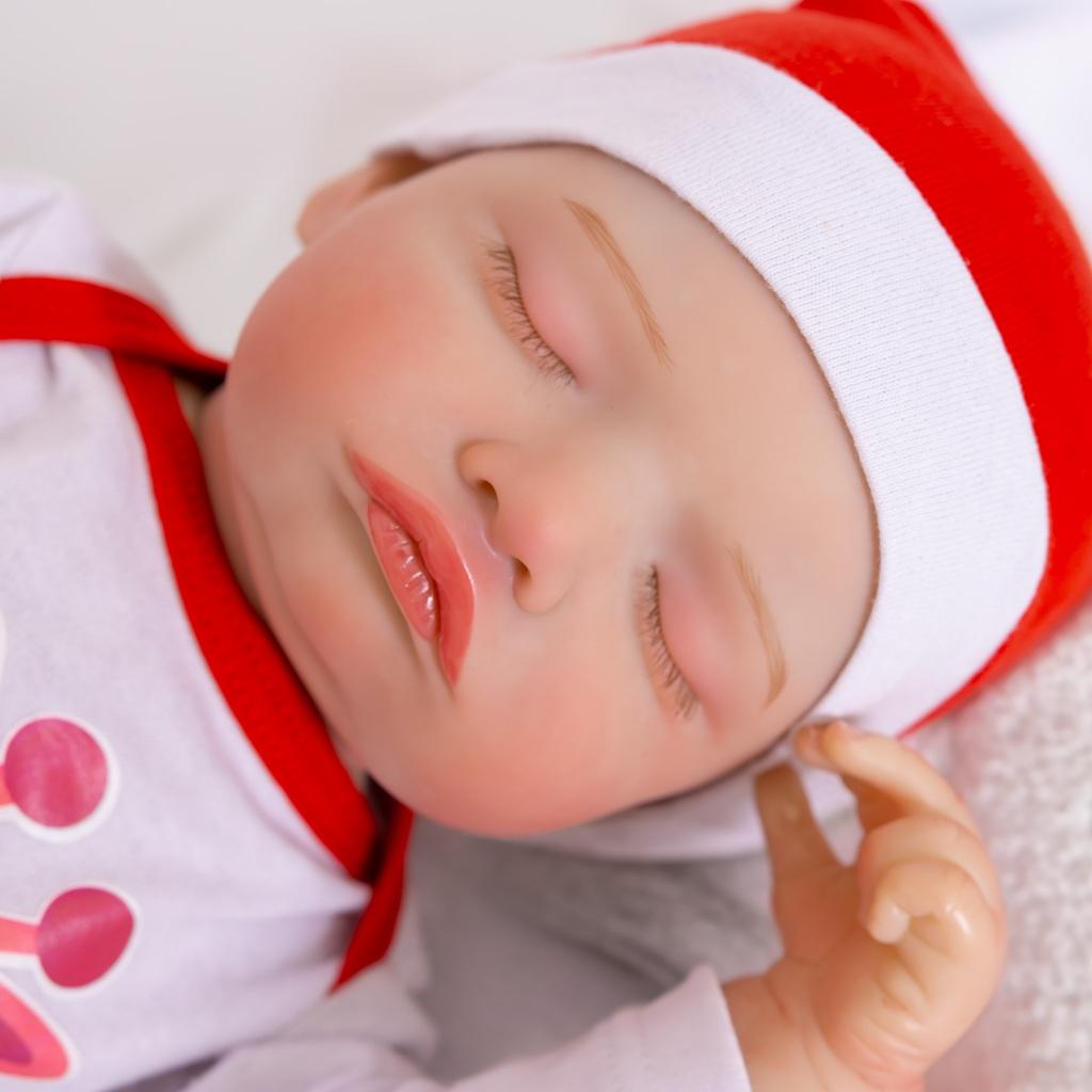 Bebê Boneca Reborn Siliconada Realista Pode Dar Banho Em