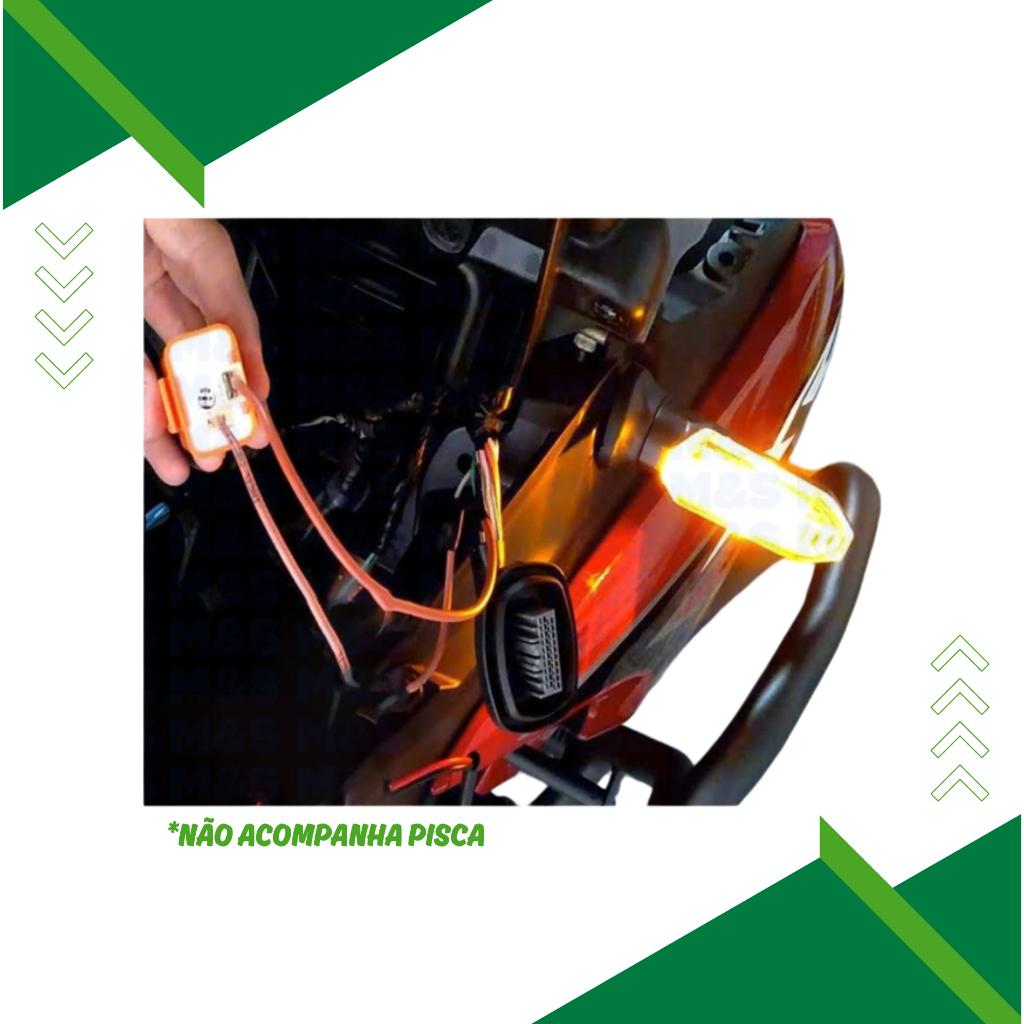 Rele 12V Pisca Seta De LED Moto 2 Pinos