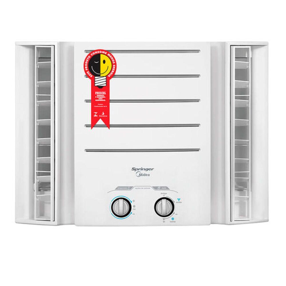 Ar Condicionado De Janela Springer Midea Mecânico Quente/frio 7.500 Btu/h 220v