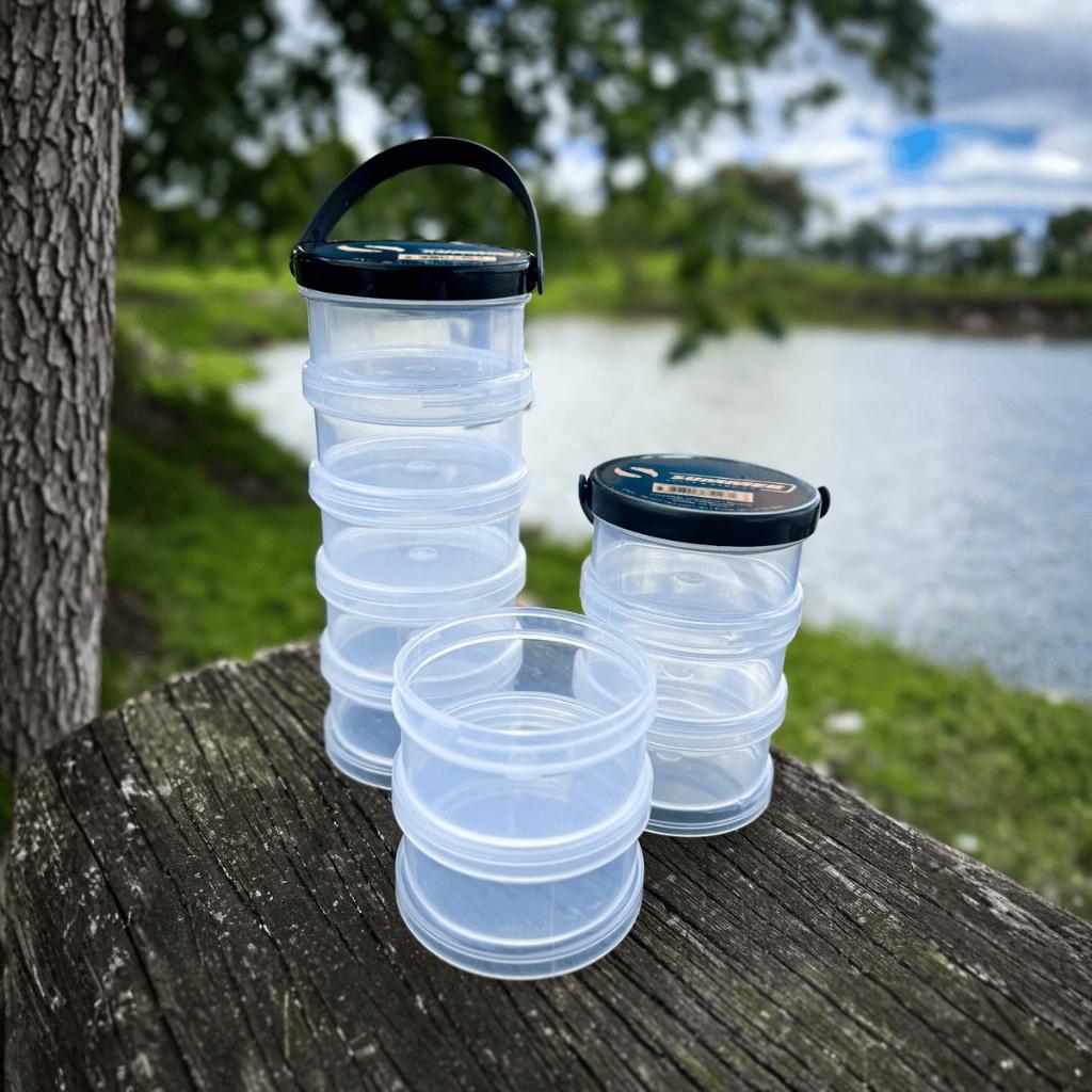 Estojo Para Pesca Organizador Porta Treco 5 Divisória Polymer