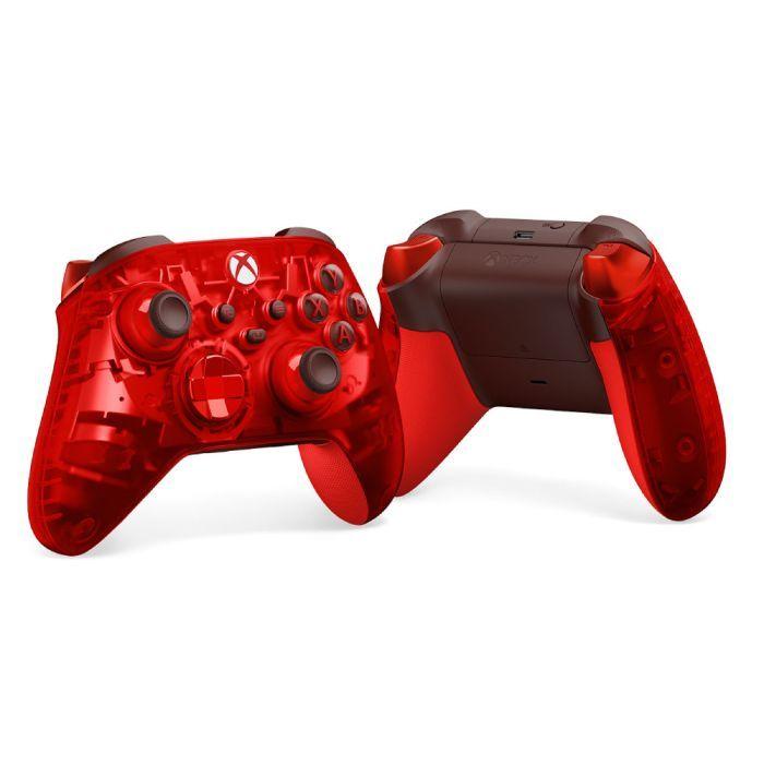 Controle Microsoft Xbox Sem Fio Pulse Cipher Special Edition Vermelho