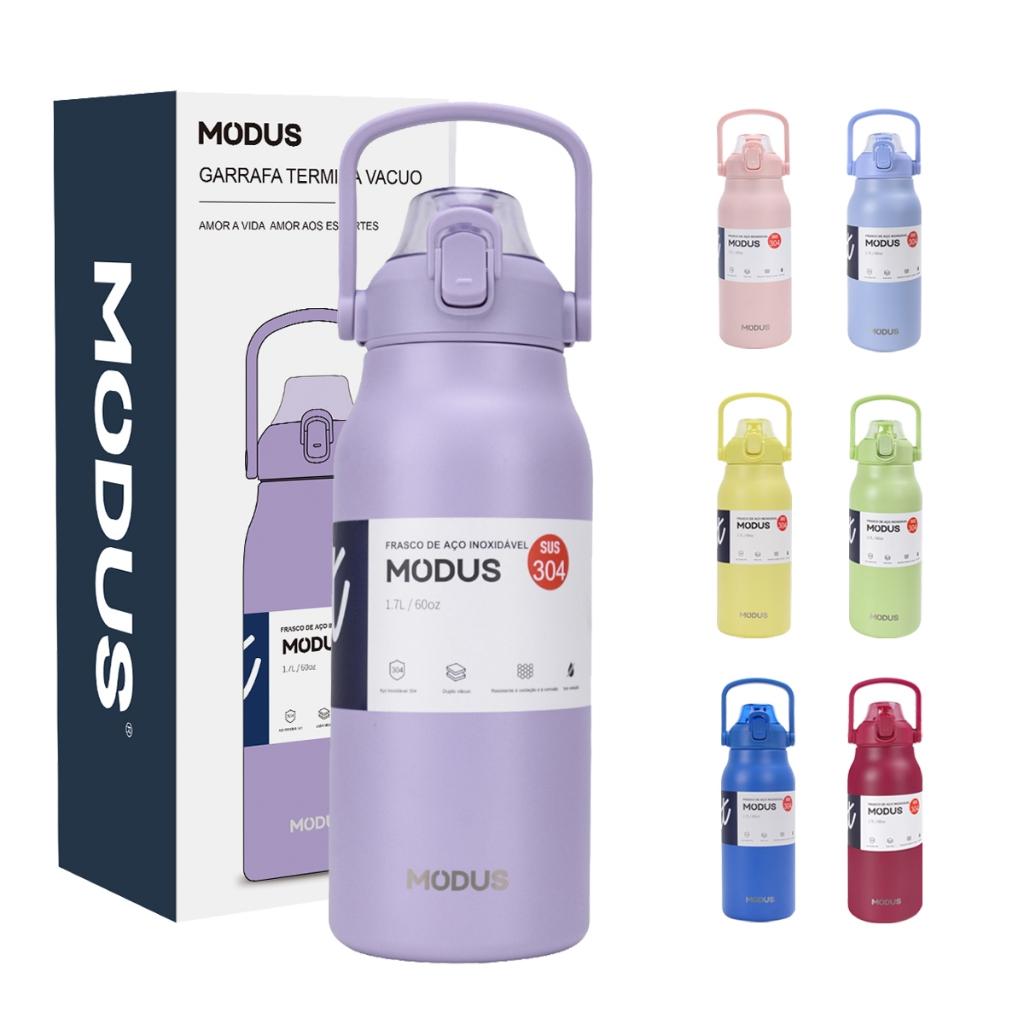 Modus Garrafa Térmica De Água 1.7 Litros De Aço Inoxidável 14 Cores Disponíveis