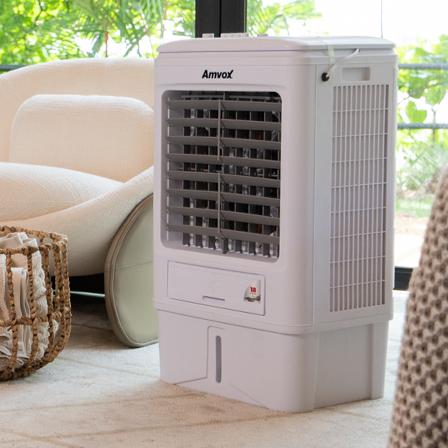Climatizador De Ar 3 Velocidades 18L Amvox Acl 018 Branco 90W