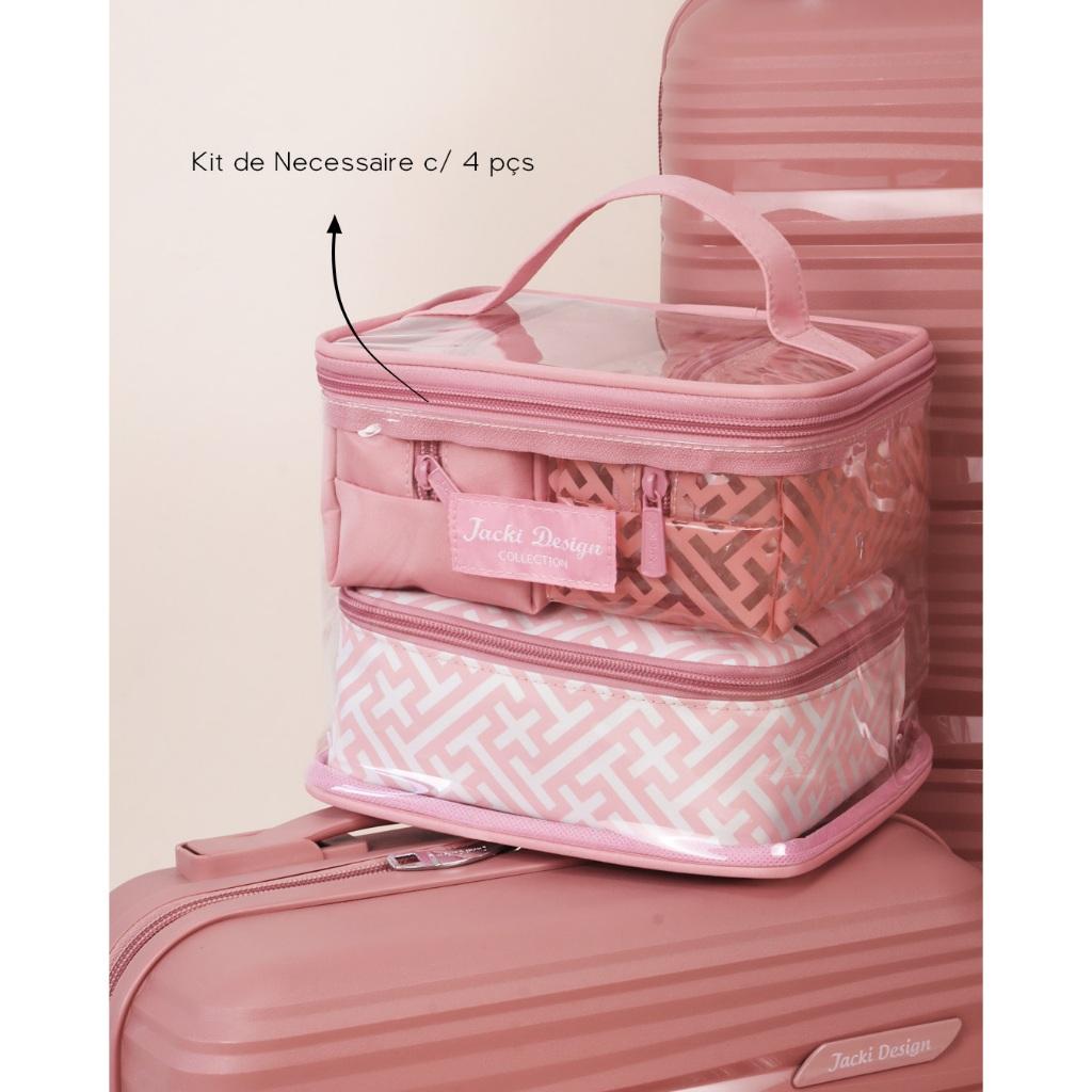 Kit Necessaire 4 Peças Coleção Diamantes - Jacki Design