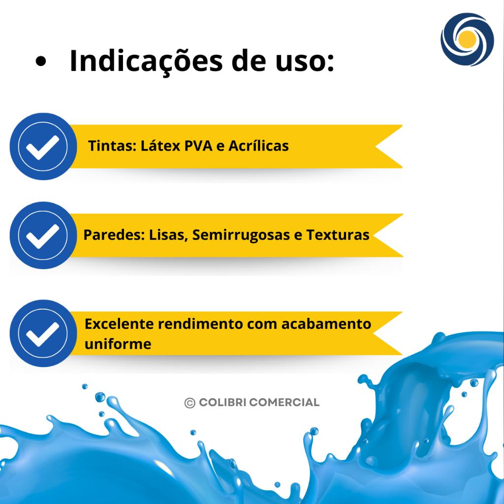 Rolo Para Pintura Lã Prático 15mmx23cm S/cabo - Castor