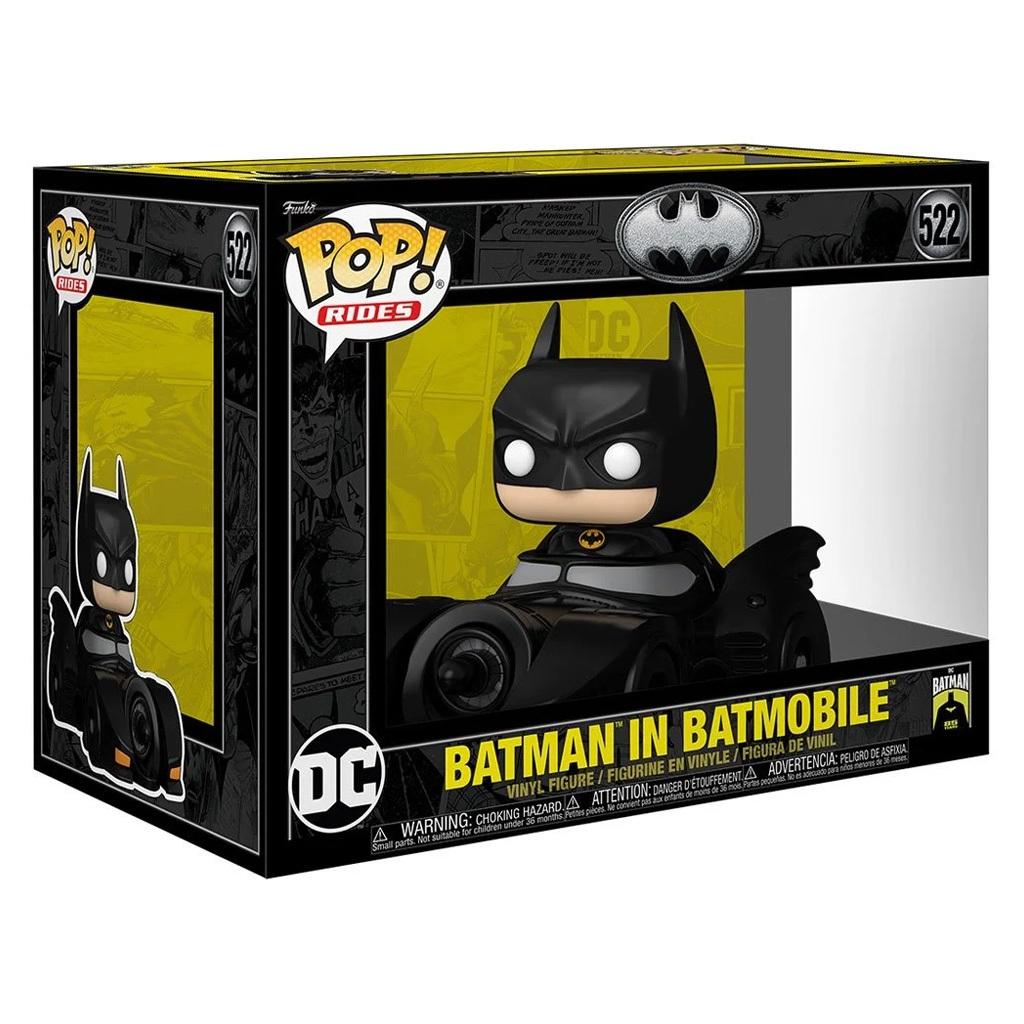 Funko Pop Rides Batman 85TH Anniversary - Batman In Batmobile 522 Novo Original