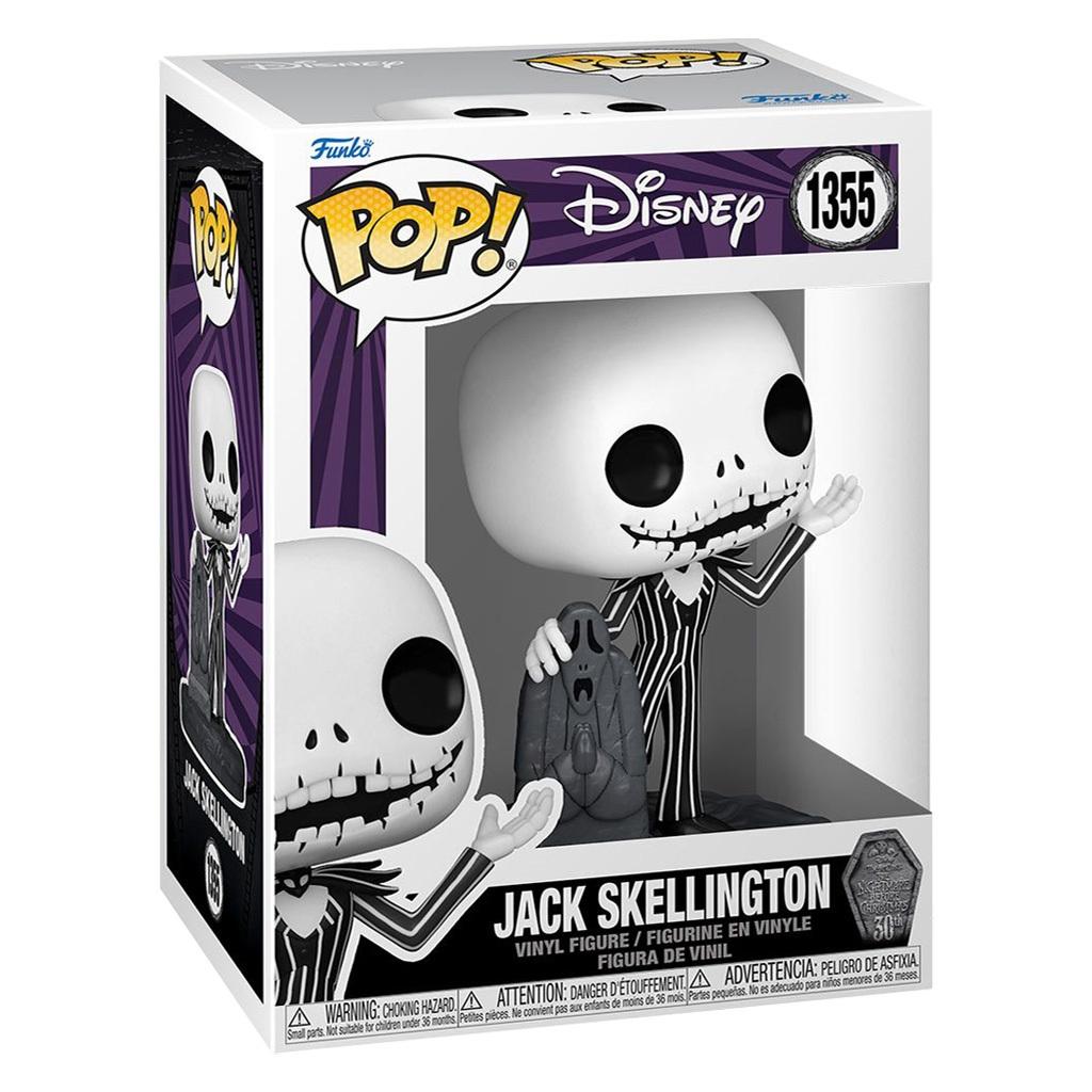 Funko Pop Jack Skellington With Gravestone 1355 Novo Original