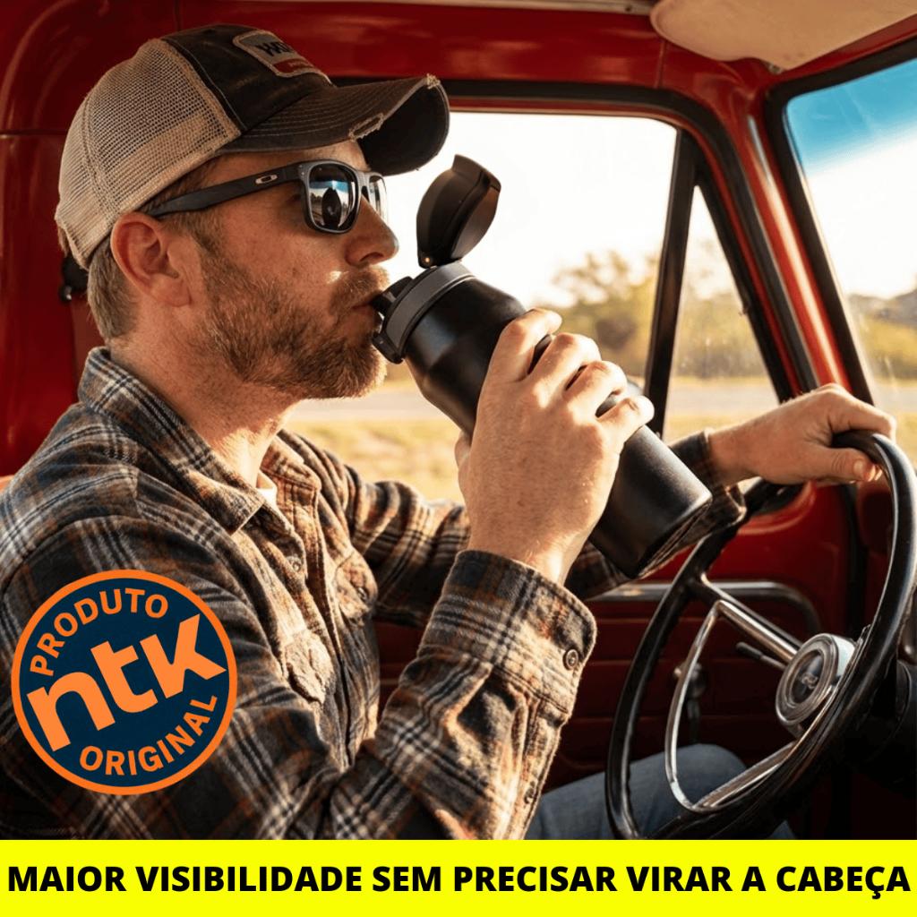 Garrafa Térmica Inox 750ml Bebida Fria Ou Quente Canudo Interno Ntk Nautika Isomax Rocket Original