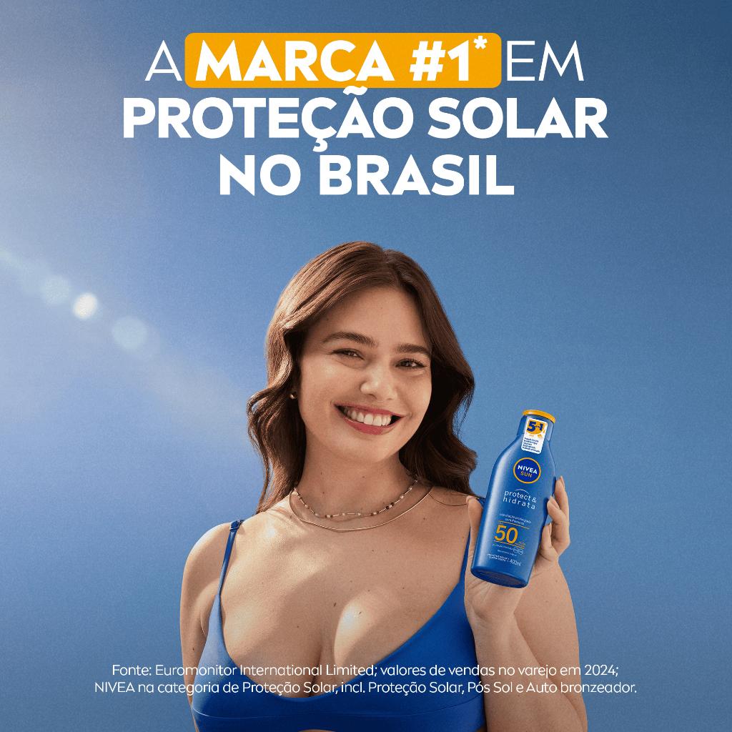 Nivea Sun Protetor Solar Protect Hidrata FPS 50 400ml