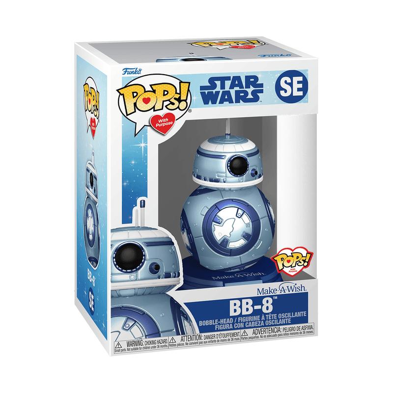 Funko Pop Make-a-wish Star Wars - Bb-8 Se Novo Original