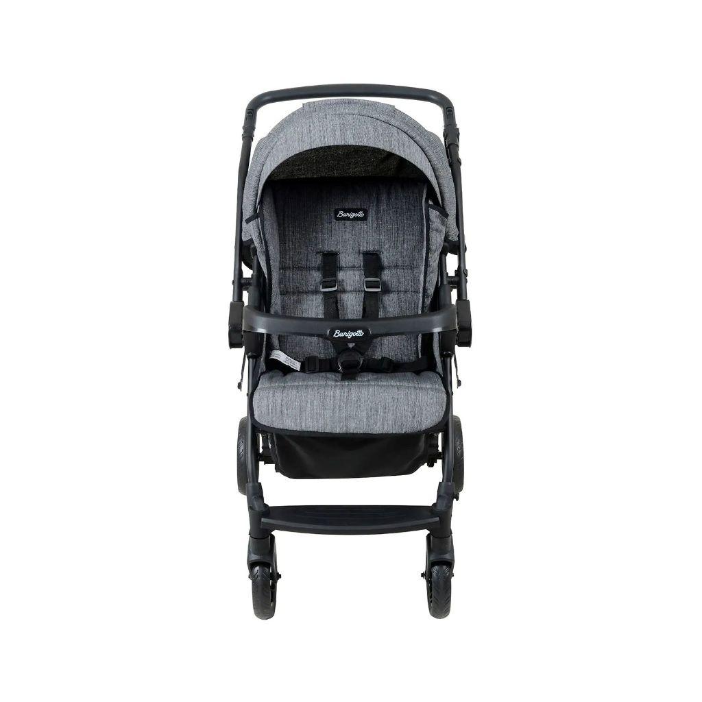 Carrinho Passeio Bebê Conforto Burigotto Rio 22 Mesclado Preto (0 À 22kg)