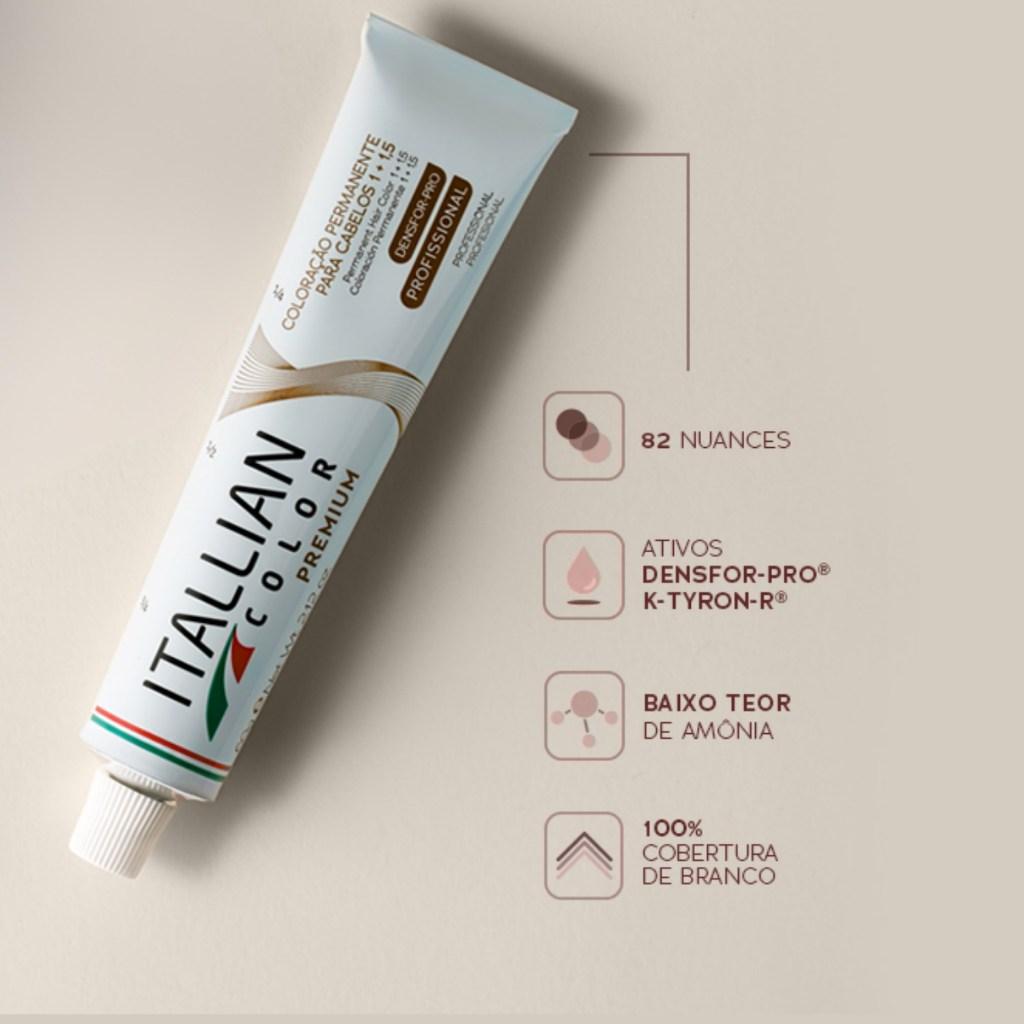 Coloração Itallian Color 60g Louro ULTRA Claríssimo 12.89