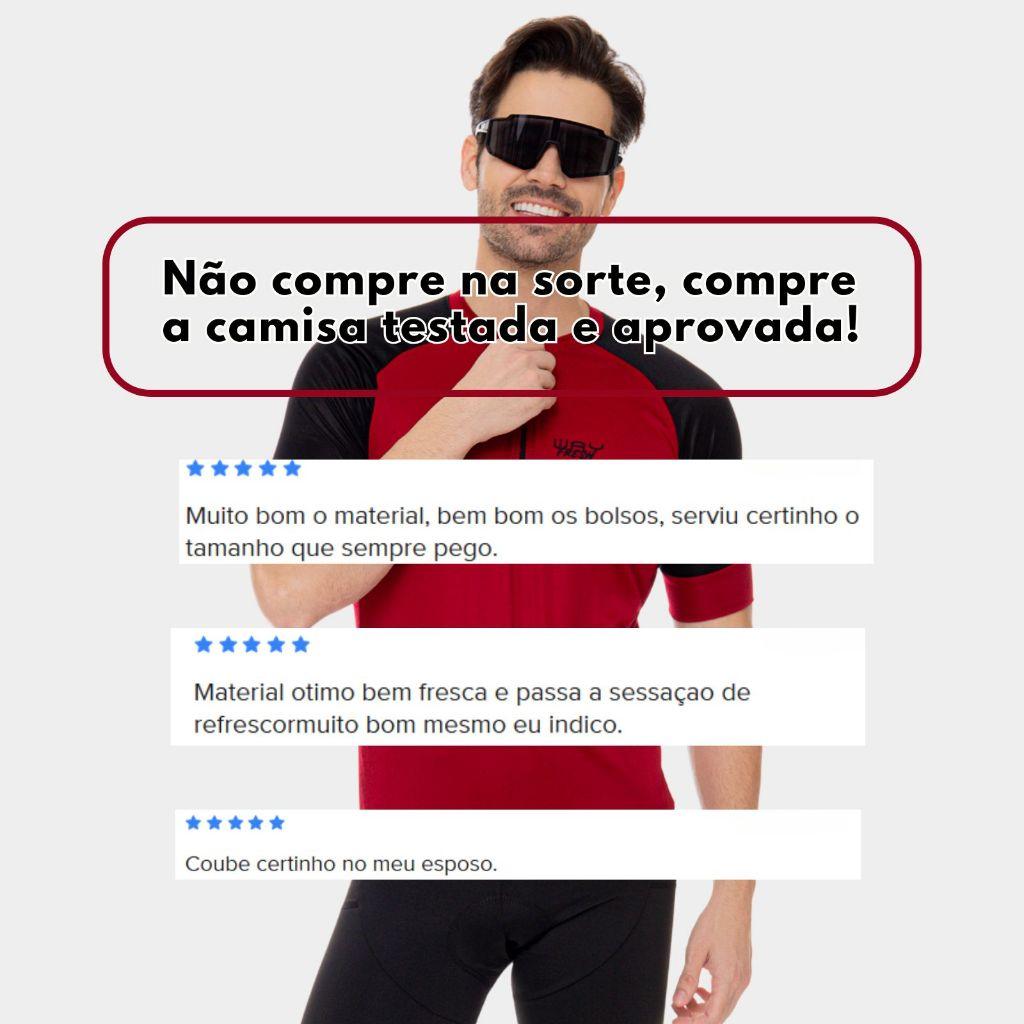 Conjunto Ciclismo Masculino Calça Forro Gel Uv50 Mtb Refrescante Preto Verde Limão Inverno