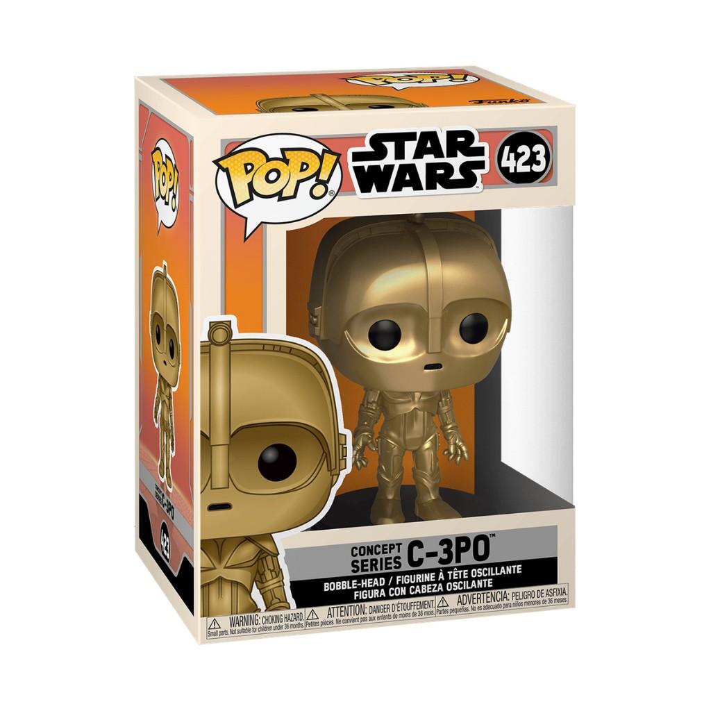Funko Pop Star Wars - Concept Series C-3po 423 Novo Original