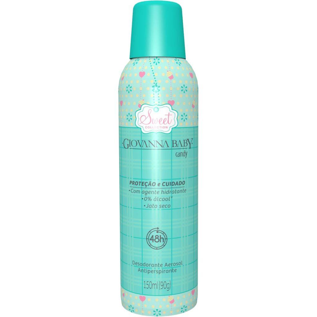 Desodorante Aerosol Giovanna Baby Candy 150ml