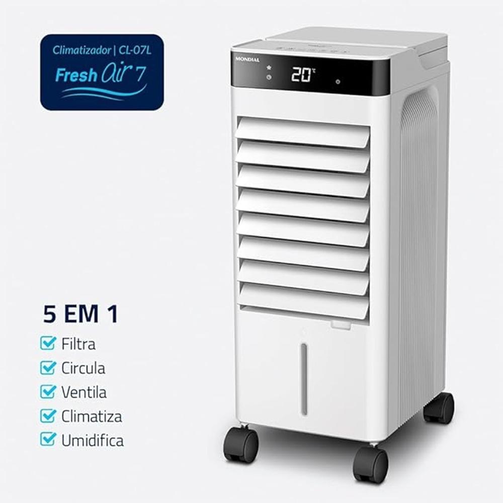 Climatizador Mondial Fresh Air 7L 90w Cl-7l Branco