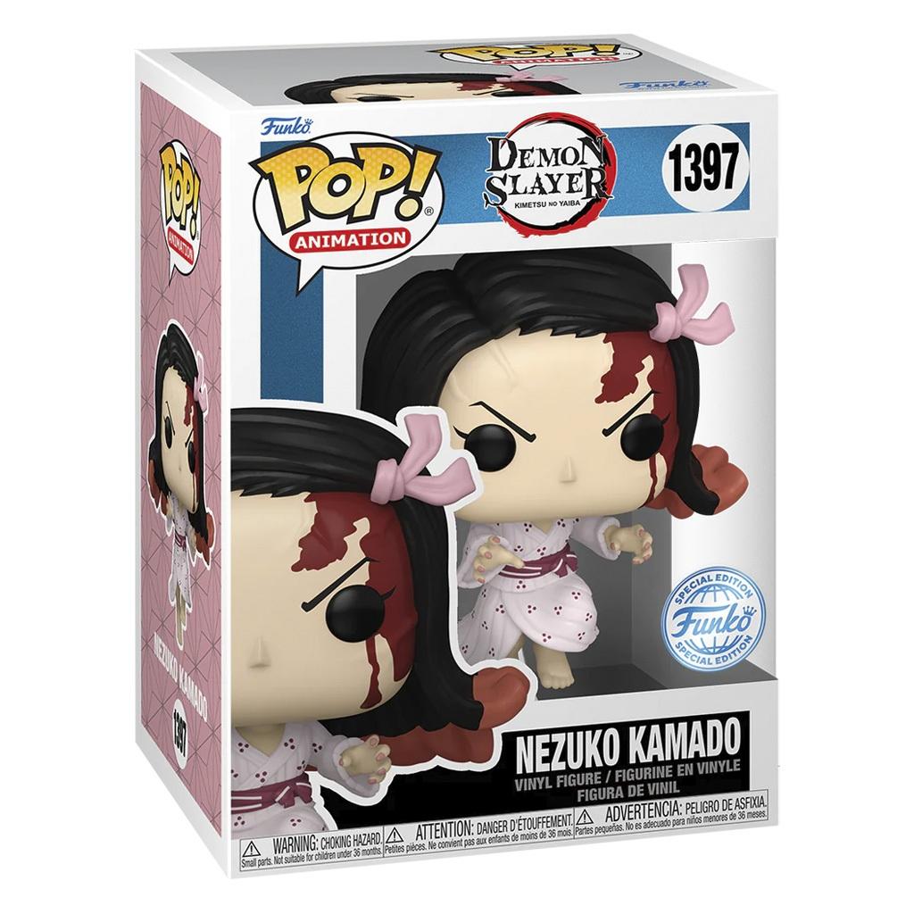 Funko Pop Demon Slayer Nezuko Kamado Leaping Ex 1397 Novo Original