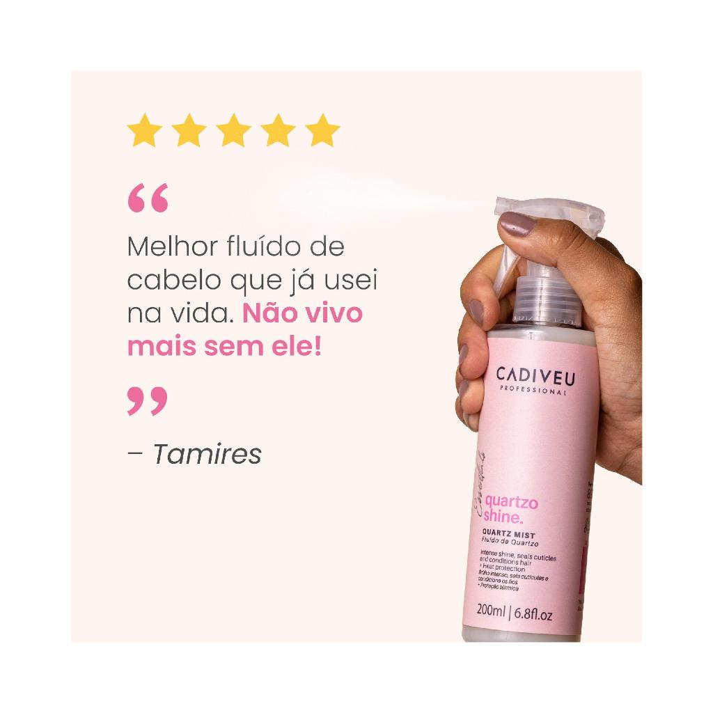 Cadiveu Quartzo Fluído Condicionante De 200ml