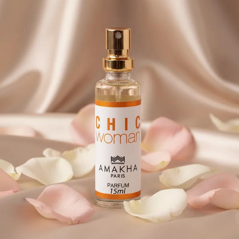 Deo Colônia Feminino Chic Woman 15ml - Amakha Paris