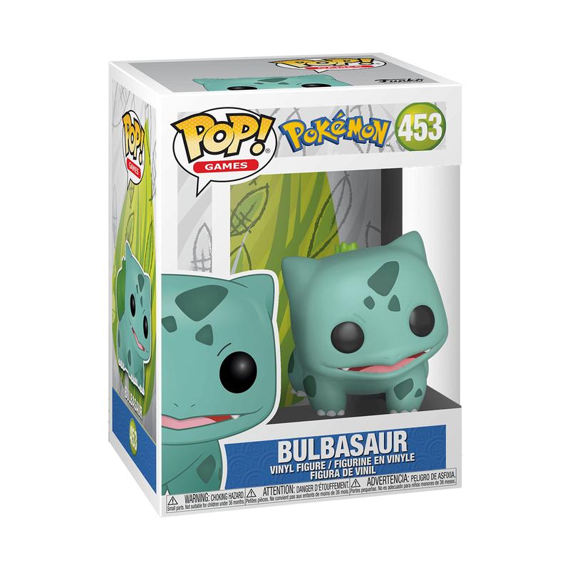 Funko Pop Games Pokémon - Bulbasaur 453 Novo Original