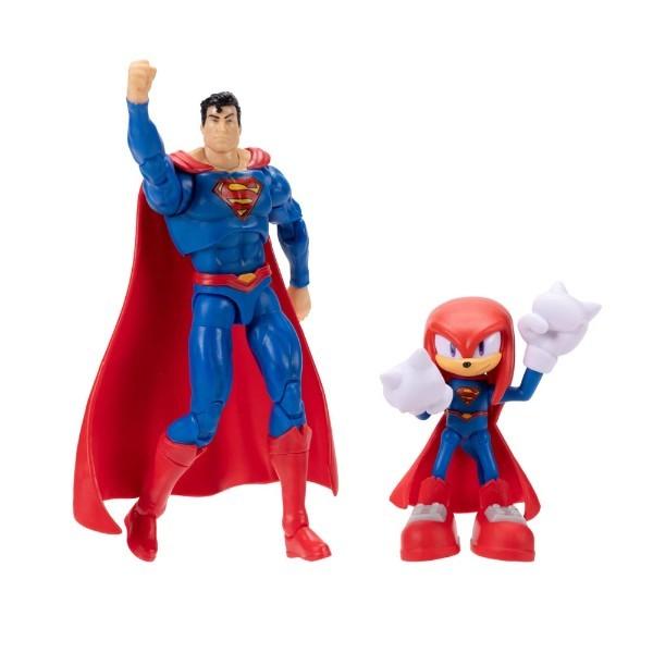 Pack 2 Bonecos Articulados Sonic Warner Com Heróis Dc - Sunny Brinquedos
