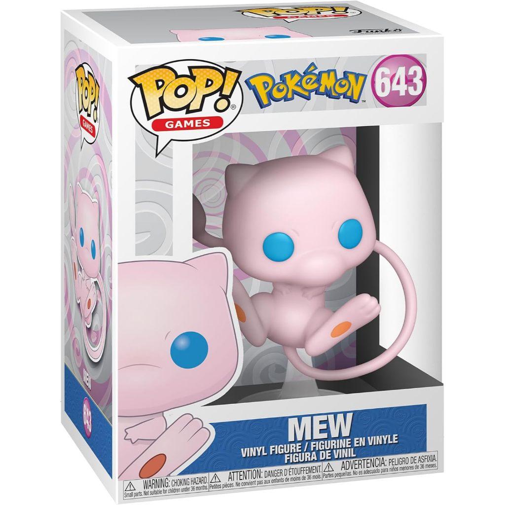 Funko Pop Pokémon - Mew 643 Novo Original